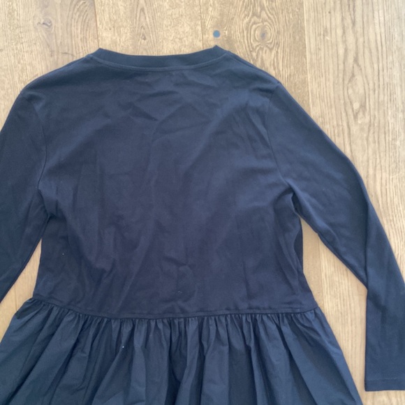 COS Asymmetric Gathered-Waist Midi Dress - Picture 14 of 14